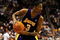 ORLANDO, FL - DECEMBER 20:  Trevor Ariza #3 of the Los Angeles Lakers looks to pass in a game against the Orlando Magic on December 20, 2008 at Amway Arena in Orlando, Florida.  NOTE TO USER: User expressly acknowledges and agrees that, by downloading and/or using this Photograph, user is consenting to the terms and conditions of the Getty Images License Agreement.  (Photo by Sam Greenwood/Getty Images)
