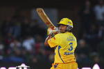 PORT ELIZABETH, SOUTH AFRICA - APRIL 20:  Suresh Raina of Chennai hits out during IPL T20 match between Chennai Super Kings and Royal Challengers Bangalore at St Georges Cricket Ground on April 20, 2009 in Port Elizabeth, South Africa.  (Photo by Tom Shaw/Getty Images)