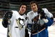 DALLAS - JANUARY 23:  Eastern Conference All-Stars Sidney Crosby #87 of the Pittsburgh Penguins and Alex Ovechkin #8 of the Washington Capitals pose together during the 2007 NHL All-Star Skills Gameon January 23, 2007 at the American Airlines Center in Dallas, Texas.  (Photo by Dave Sandford/Getty Images for NHL)