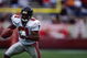 21 Dec 1997: Wide receiver Terrance Mathis of the Atlanta Falcons moves the ball during a game against the Arizona Cardinals at Sun Devil Stadium in Tempe, Arizona. The Cardinals won the game, 29-26. Mandatory Credit: Jed Jacobsohn /Allsport