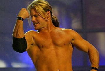 LAS VEGAS - DECEMBER 2:  (U.S. TABLOIDS OUT)   WWE wrestler Chris Jericho walks on stage during the '1st Annual Video Game Awards' at the MGM Grand Garden Arena December 2, 2003 in Las Vegas, Nevada.  The show premieres on Spike T.V. Thursday, December 4 at 9:00PM ET/PT.  (Photo by Frank Micelotta/Getty Images)