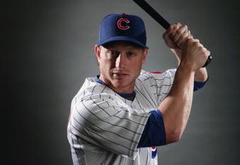 MESA, AZ - FEBRUARY 23:  Mike Fontenot of the Chicago Cubs poses during photo day at the Fitch Park Spring Training complex on February 23, 2009 in Mesa, Arizona. (Photo by Donald Miralle/Getty Images)