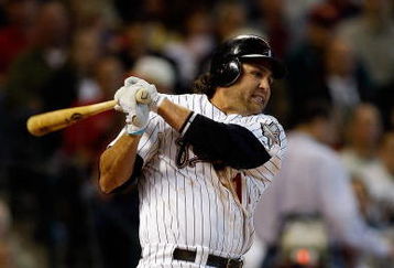 HOUSTON - APRIL 06:  Lance Berkman #17 of the Houston Astros bats against the Chicago Cubs during the Opening Day game on April 6, 2009 at Minute Maid Park in Houston, Texas.  (Photo by Chris Graythen/Getty Images)