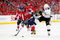 WASHINGTON - MAY 02:  Alex Ovechkin #8 of the Washington Capitals battles Matt Cooke #24 of the Pittsburgh Penguins during Game One of the Eastern Conference Semifinal Round of the 2009 Stanley Cup Playoffs on May 2, 2009 at the Verizon Center in Washington,  DC.  (Photo by Len Redkoles/Getty Images)