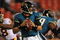 LANDOVER, MD - AUGUST 28: Quarterback Todd Bouman #4 of the Jacksonville Jaguars looks to pass the ball during the preseason game against the Washington Redskins on August 28, 2008 at FedEx Field in Landover, Maryland. The Jaguars won 24-3. (Photo by Larry French/Getty Images)