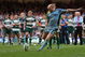 CARDIFF, WALES - MAY 03: Martyn Williams of Cardiff misses during the sudden death penalty shoot to lose the Heineken Cup semi final match between Cardiff Blues and Leicester Tigers at the Millennium Stadium on May 3, 2009 in Cardiff, Wales. (Photo by David Rogers/Getty Images)