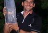 PONTE VEDRA BEACH, FL - MAY 11:  Sergio Garcia of Spain poses with the trophy after winning THE PLAYERS Championship on THE PLAYERS Stadium Course at TPC Sawgrass on May 11, 2008 in Ponte Vedra Beach, Florida.  (Photo by Andy Lyons/Getty Images)