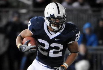 STATE COLLEGE - NOVEMBER 22:  Evan Royster #22 of the Penn State Nittany Lions runs the ball against the Michigan State Spartans on November 22, 2008 at Beaver Stadium in State College, Pennsylvania.  (Photo by Joe Sargent/Getty Images)