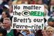 RALEIGH, NC - NOVEMBER 23: A fan of the New York Jets holds up a Brett Favre sign during the game against the Tennessee Titans at LP Field on November 23, 2008 in Nashville, Tennessee. (Photo by Kevin C. Cox/Getty Images)