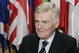 PARIS - OCTOBER 26: Max Mosley poses before a Press Conference announcing the FIA declaration on air quality, climate change and automotive fuel economy, on October 26, 2007 in Paris, France. (Photo by Francois Durand/Getty Images)