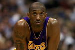SALT LAKE CITY - APRIL 25:  Kobe Bryant #24 of the Los Angeles Lakers looks across the court in Game Four of the Western Conference Quarterfinals against the Utah Jazz during the 2009 NBA Playoffs at Energy Solutions Arena on April 25, 2009 in Salt Lake City, Utah.  The Lakers won 108-94.  NOTE TO USER: User expressly acknowledges and agrees that, by downloading and/or using this Photograph, user is consenting to the terms and conditions of the Getty Images License Agreement.  (Photo by Otto Greule Jr/Getty Images)  