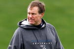 FOXBOROUGH - MAY 2: Coach Bill Bellichick watches during the New England Patriots Minicamp at Gillette Stadium May 2, 2009 in Foxborough, Massachusetts. (Photo by Jim Rogash/Getty Images)