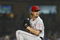 NEW YORK - MAY 01:  Jered Weaver #36 of the Los Angeles Angels of Anaheim pitches against the New York Yankees during their game on May 1, 2009 at Yankee Stadium in the Bronx borough of New York City.  (Photo by Chris McGrath/Getty Images)