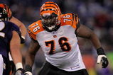 BALTIMORE - NOVEMBER 11:  Offensive tackle Levi Jones #76 of the Cincinnati Bengals plays against the Baltimore Ravens at M&T Bank Staduim on November 11, 2007 in Baltimore, Maryland. Cincinnati defeated Baltimore 21-7. (Photo by Doug Pensinger/Getty Images)