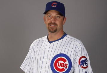 MESA, AZ - FEBRUARY 25:  Chad Fox #44 of the Chicago Cubs poses for a photo during Spring Training Photo Day on February 25, 2008 in Mesa, Arizona.  (Photo by Chris Graythen/Getty Images)