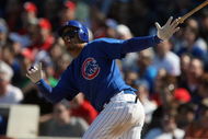CHICAGO - APRIL 17:  Aramis Ramirez #16 of the Chicago Cubs bats against the St. Louis Cardinals on April 17, 2009 at Wrigley Field in Chicago, Illinois. (Photo by Jonathan Daniel/Getty Images) 