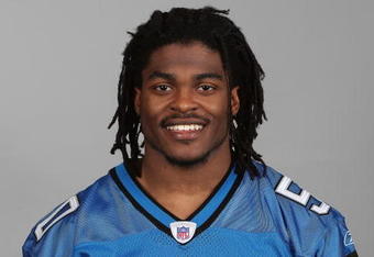DETROIT - 2007:  Ernie Sims of the Detroit Lions poses for his 2007 NFL headshot at photo day in Detroit, Michigan.  (Photo by Getty Images)