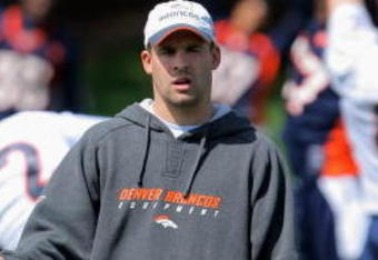 ENGLEWOOD, CO - MAY 03:  Head coach Josh McDaniels of the Denver Broncos oversees practice during minicamp at the Broncos training facility on May 3, 2009 in Englewood, Colorado.  (Photo by Doug Pensinger/Getty Images)