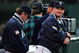 OAKLAND, CA - JULY 27:   Newly enshrined member of the Baseball Hall of Fame and Seattle Mariners Hitting Coach Paul Molitor looks on against the Oakland Athletics during a MLB game at the Network Associates Coliseum on July 27, 2004 in Oakland, California. (Photo by Jed Jacobsohn/Getty Images)
