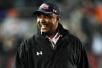 MOBILE, AL - JANUARY 24:  Head coach Marvin Lewis of the North team during the Under Armour Senior Bowl on January 24, 2009 at Ladd-Peebles Stadium in Mobile, Alabama.  (Photo by Ronald Martinez/Getty Images)