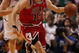 BOSTON - MAY 02:  Kirk Hinrich #12 of the Chicago Bulls heads down court as Brian Scalabrine #44 of the Boston Celtics defends in Game Seven of the Eastern Conference Quarterfinals during the 2009 NBA Playoffs at TD Banknorth Garden on May 2, 2009 in Boston, Massachusetts. The Celtics defeated the Bulls 109-99. NOTE TO USER: User expressly acknowledges and agrees that, by downloading and or using this photograph, User is consenting to the terms and conditions of the Getty Images License Agreement.  (Photo by Elsa/Getty Images)