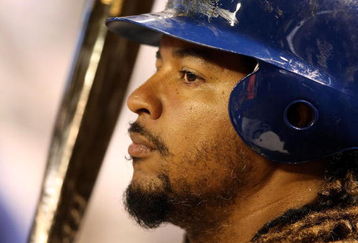 PHOENIX - APRIL 10:  Manny Ramirez #99 of the Los Angeles Dodgers prepares to bat during the game against the Arizona Diamondbacks at Chase Field on April 10, 2009 in Phoenix, Arizona.  (Photo by Christian Petersen/Getty Images)