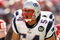 FOXBORO, MA - SEPTEMBER 7:  Tedy Bruschi #54 of the New England Patriots reacts after stopping Larry Johnson of the Kansas City Chiefs at Gillette Stadium September 7, 2008 in Foxboro, Massachusetts.  (Photo by Elsa/Getty Images)