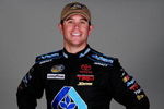 DAYTONA BEACH, FL - FEBRUARY 11:  Brian Scott, driver of the #16 Albertsons Toyota, poses for NASCAR Camping World Series headshots at Daytona International Speedway on February 11, 2009 in Daytona, Florida.  (Photo by Sam Greenwood/Getty Images)