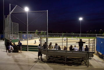 SAN BERNARDINO, CA - MAY 14:  Residents attend a peewee baseball game south of the San Andreas Rift Zone, the system of depressions in the ground between the parallel faults of the San Andreas earthquake fault, which runs along the northern edge of the city, May 14, 2008 in San Bernardino, California. New calculations reveal a 99.7 percent chance that a magnitude 6.7 quake or larger will strike by 2037, according to the first-ever statewide temblor forecast released by the scientists of the United States Geological (USGS), Southern California Earthquake Center and California Geological Survey last month. Scientists have particular concern for the people living along the southern portion of the 800-mile-long San Andreas Fault east of Los Angeles. This section of the fault has had very little slippage for more than 300 years and has built up immense pressure that could release an earthquake of historic proportions at any time. Such a quake could produce a sudden lateral movement of 23 to 32 feet and be would be