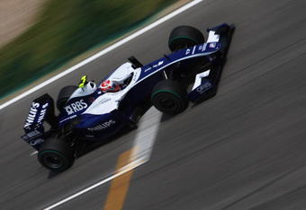 BARCELONA, SPAIN - MAY 08:  Kazuki Nakajima of Japan and Williams drives during practice for the Spanish Formula One Grand Prix at the Circuit de Catalunya on May 8, 2009 in Barcelona, Spain.  (Photo by Mark Thompson/Getty Images)