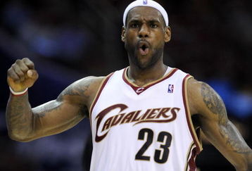 CLEVELAND - MAY 07:  LeBron James #23 of the Cleveland Cavaliers reacts after just missing a three pointer as time expired in the third quarter while playing the Atlanta Hawks in Game Two of the Eastern Conference Semifinals during the 2009 NBA Playoffs at Quicken Loans Arena on May 7, 2009 in Cleveland, Ohio. Cleveland won the game 105-85 to take a 2-0 series lead. NOTE TO USER: User expressly acknowledges and agrees that, by downloading and or using this photograph, User is consenting to the terms and conditions of the Getty Images License Agreement.  (Photo by Gregory Shamus/Getty Images)