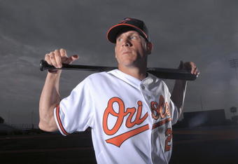 FORT LAUDERDALE, FL - FEBRUARY 23: Ryan Freel #2 of the Baltimore Orioles poses during photo day at the Orioles spring training complex on February 23, 2009 in Ft. Lauderdale, Florida. (Photo by Marc Serota/Getty Images)