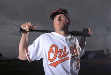 FORT LAUDERDALE, FL - FEBRUARY 23: Ryan Freel #2 of the Baltimore Orioles poses during photo day at the Orioles spring training complex on February 23, 2009 in Ft. Lauderdale, Florida. (Photo by Marc Serota/Getty Images)