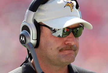 KANSAS CITY, MO - SEPTEMBER 23:  Head coach Brad Childress of the Minnesota Vikings watches the action from the sidelines during the game against the Kansas City Chiefs on September 23, 2007 at Arrowhead Stadium in Kansas City, Missouri.  (Photo by Jamie Squire/Getty Images)