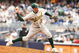 NEW YORK - APRIL 22:  Brad Ziegler #31  of The Oakland Athletics in action against The New York Yankees during their game on April 22, 2009 at Yankee Stadium in the Bronx Borough of New York.  (Photo by Al Bello/Getty Images)