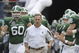 ORLANDO, FL - JANUARY 1: Coach Mark Dantonio of the Michigan State Spartans leads the team to the field for play against the Georgia Bulldogs at the 2009 Capital One Bowl at the Citrus Bowl on January 1, 2009 in Orlando, Florida.  (Photo by Al Messerschmidt/Getty Images) 