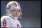 28 Nov 1995:  Quarterback Steve Young of the San Francisco 49ers looks on during a Wheaties commercial filming in Los Angeles, California. Mandatory Credit: Al Bello  /Allsport