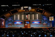 NEW YORK - JUNE 28:  NBA Commissioner David Stern speaks during the 2007 NBA Draft at the WaMu Theatre at Madison Square Garden June 28, 2007 in New York City. NOTE TO USER: User expressly acknowledges and agrees that, by downloading and or using this photograph, User is consenting to the terms and conditions of the Getty Images License Agreement. Mandatory Copyright Notice: Copyright 2007 NBAE (Photo by Chris McGrath/Getty Images)