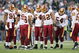 SEATTLE - NOVEMBER 23: London Fletcher #59 of the Washington Redskins leads the huddle during the game against the Seattle Seahawks on November 23, 2008 at Qwest Field in Seattle, Washington. (Photo by Otto Greule Jr/Getty Images)