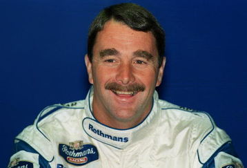 28 JUN 1994:  NIGEL MANSELL OF GREAT BRITAIN GIVES A PRESS CONFERENCE AT BRANDS HATCH DURING TESTING OF THE WILLIAMS/RENAULT CAR. MANSELL IS DUE TO MAKE HIS FORMULA ONE COMEBACK AT THE FRENCH GRAND PRIX.  MANSELL WILL RACE FORMULA ONE WHEN IT DOES NOT CONFLICT WITH THE INDY CART CIRCUIT. Mandatory Credit: Mike Cooper/ALLSPORT