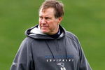 FOXBOROUGH - MAY 2: Coach Bill Bellichick watches during the New England Patriots Minicamp at Gillette Stadium May 2, 2009 in Foxborough, Massachusetts. (Photo by Jim Rogash/Getty Images)