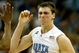 CHARLOTTE, NC - MARCH 15: Tyler Hansbrough #50 of the North Carolina Tar Heels reacts with teammate Wayne Ellington #22 after Hansbrough made the game-winning shot with .8 seconds left against the Virginia Tech Hokies during the semifinals of the 2008 Men's ACC Basketball Tournament at Bobcats Arena on March 15, 2008 in Charlotte, North Carolina. (Photo by Kevin C. Cox/Getty Images)