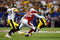 TAMPA, FL - FEBRUARY 01:  Running back Willie Parker #39 of the Pittsburgh Steelers runs the ball against Bertrand Berry #92 of the Arizona Cardinals during Super Bowl XLIII on February 1, 2009 at Raymond James Stadium in Tampa, Florida. Steelers won 27-23.  (Photo by Chris Graythen/Getty Images)