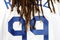 LOS ANGELES, CA - APRIL 16: Hair of Manny Ramirez #99 of the Los Angeles Dodgers against the San Francisco Giants during the second inning at Dodger Stadium on April 16, 2009 in Los Angeles, California. (Photo by Harry How/Getty Images)