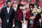 SAN FRANCISCO - NOVEMBER 19:  (L-R) Jed York, Denise DeBartolo York and Eddie DeBartolo look on during a ceremony held in Jerry Rice's honor during half time of the NFL game between the San Francisco 49ers and the Seattle Seahawks at Monster Park on November 19, 2006 in San Francisco, California.  (Photo by Jed Jacobsohn/Getty Images)