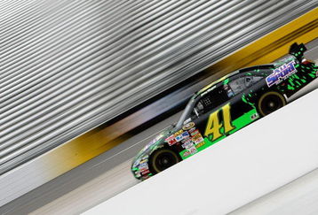 MARTINSVILLE, VA - MARCH 27: Jeremy Mayfield, driver of the #41 All Sport Body Quencher Toyota drives during practice for the NASCAR Sprint Cup Series Goody�s Fast Pain Relief 500 at the Martinsville Speedway on March 27, 2009 in Martinsville, Virginia.  (Photo by Nick Laham/Getty Images for NASCAR)