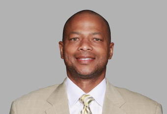 EAST RUTHERFORD, NJ - 2008:  Jerry Reese of the New York Giants poses for his 2008 NFL headshot at photo day in East Rutherford, New Jersey.  (Photo by Getty Images)