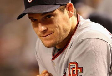 PHOENIX - MAY 08:  Josh Willingham #16 of the Washington Nationals looks on from the dugout during the game against the Arizona Diamondbacks at Chase Field on May 8, 2009 in Phoenix, Arizona. The Nationals defeated the Diamondbacks 5-4.  (Photo by Christian Petersen/Getty Images)