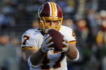 CANTON, OH - AUGUST 3: Tight end Chris Cooley #47 of the Washington Redskins grabs a pass against the Indianapolis Colts in the Pro Football Hall of Fame Game at Fawcett Stadium on August 3, 2008 in Canton, Ohio.   (Photo by Al Messerschmidt/Getty Images) 