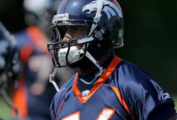 ENGLEWOOD, CO - MAY 03:  First round draft pick linebacker Robert Ayers #56 participates in Denver Broncos Minicamp at the Broncos training facility on May 3, 2009 in Englewood, Colorado.  (Photo by Doug Pensinger/Getty Images)